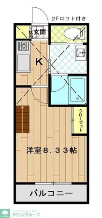 グランドール・Fの物件間取画像